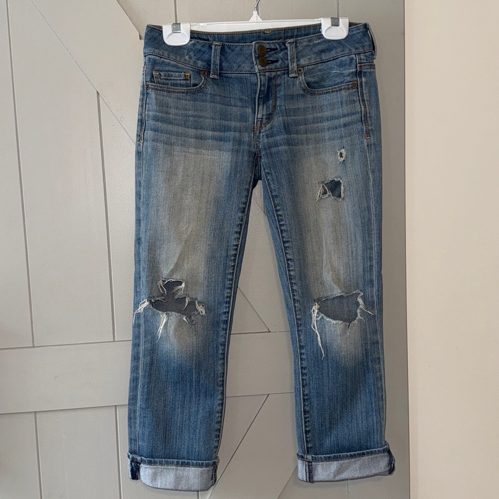 American Eagle jean capris